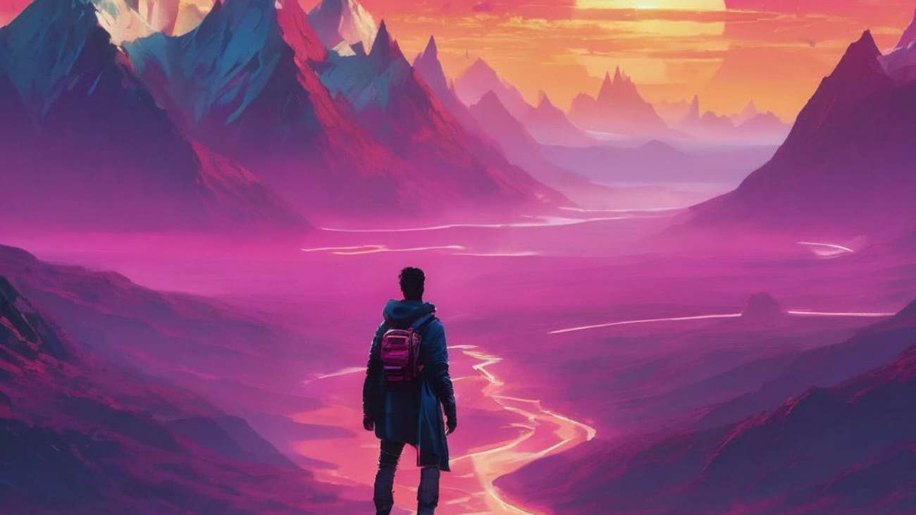 the-horizon-guy-mountains-cyberpunk