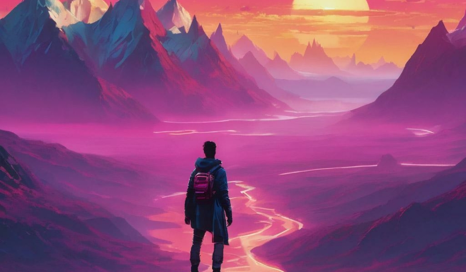 the-horizon-guy-mountains-cyberpunk